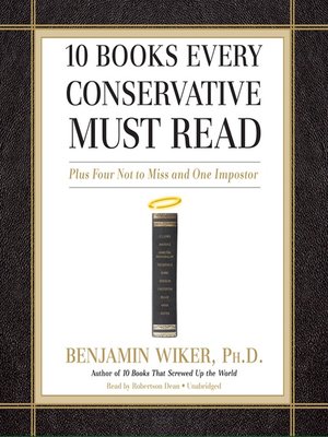 cover image of 10 Books Every Conservative Must Read